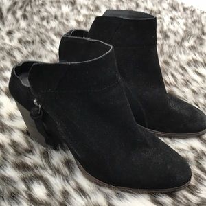 Dolce Vita Black Suede Mules